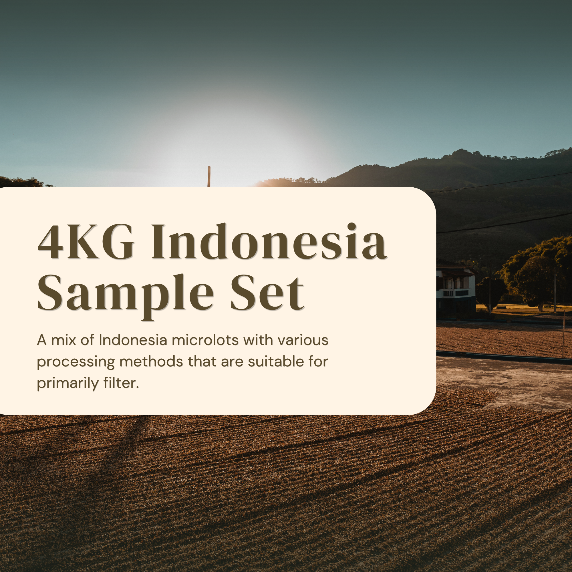 4KG Indonesia Sample Set